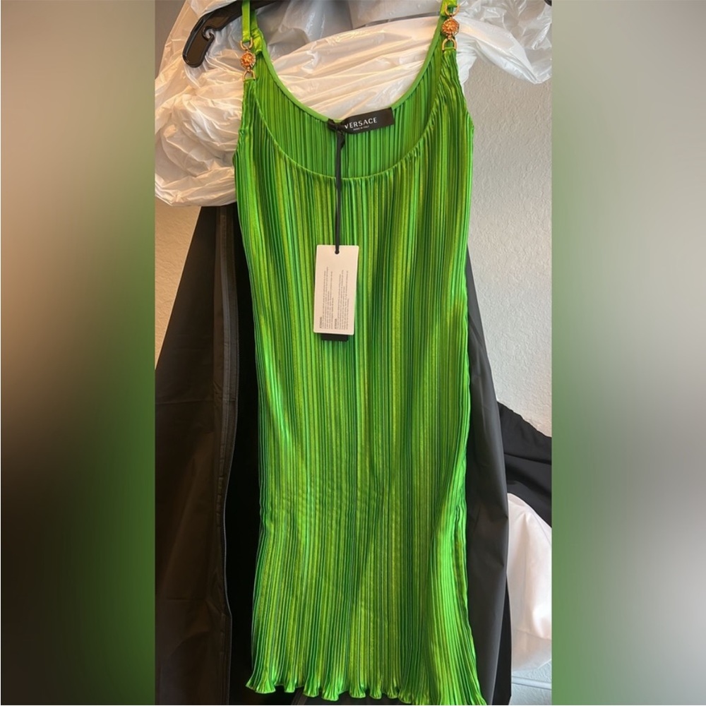 VERSACE RUNWAY SLIP DRESS